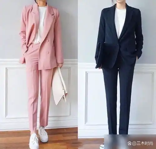 西装,曾经是无数职场女性踏进办公室的标配