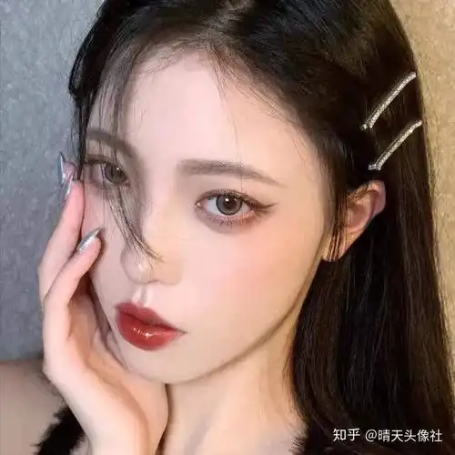 女生头像遮脸仙气可爱换