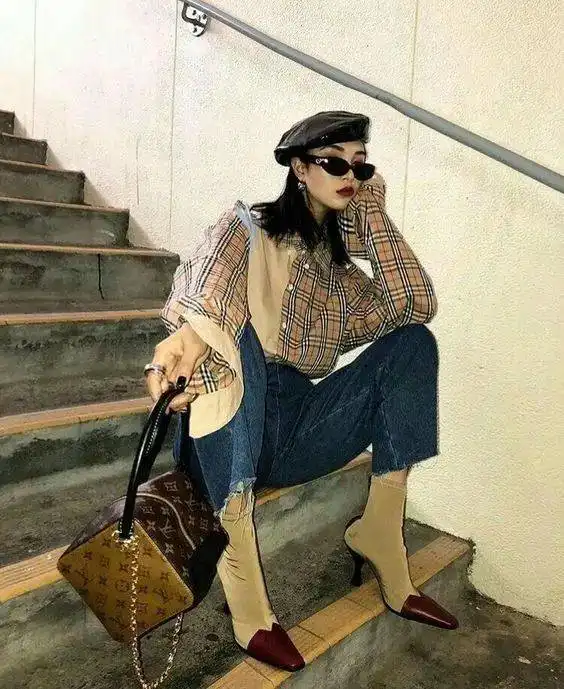 qq头像女生短发带帽欧美