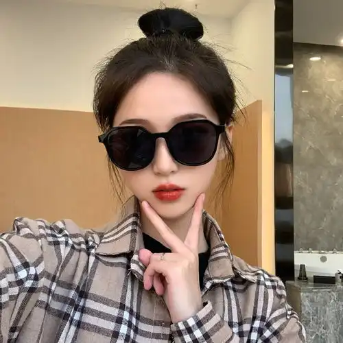 ins墨镜女韩版学生潮复古瘦脸蹦迪太阳镜女防紫外线抖音网红同款