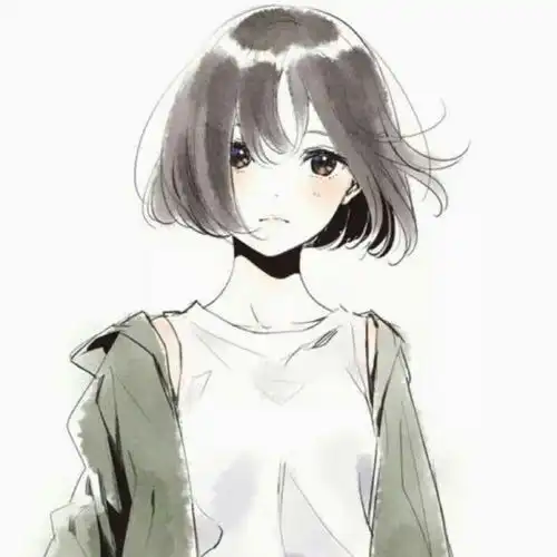 女生唯美头像卡通如你