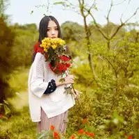 成为一个如花一般灿烂的女子