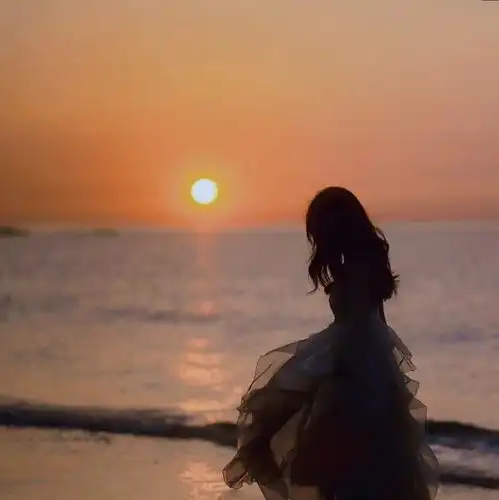 超nice氛围感背影女头