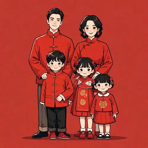 2025新年全家福头像