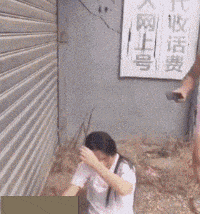 搞笑gif今天遇到个骗子差点我就上当了
