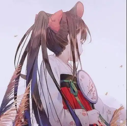 唯美浪漫系动漫女生头像