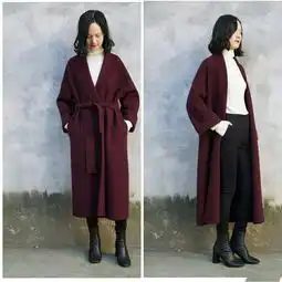 13套秋冬穿搭示范,这几个颜色大衣,让你看上去很贵