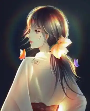 温婉安静女生头像