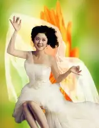 美女婚纱复杂背景photoshop抠图教程照片处理fevte