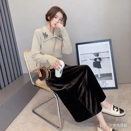 穿衣搭配女秋季女生慵懒风优雅气质穿搭
