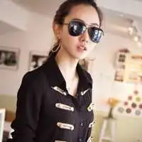 戴黑墨镜叼烟头像微信头像图片大全