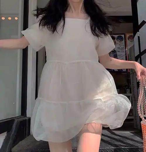 裙子头像1204仙女裙自带滤镜仙气头像