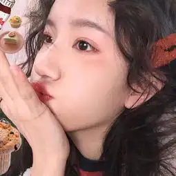 油画棒头像女生仙气美女