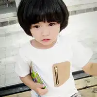 微信头像女生小孩呆萌天