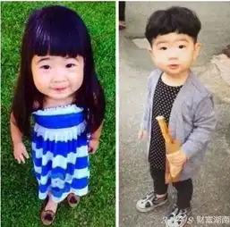曹格女儿grace撞脸韩国小正太