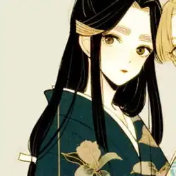 女生头像漫画古风