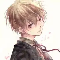 求伤感的帅气动漫男生图片