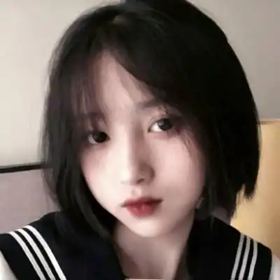 非主流带字头像女短发蓬