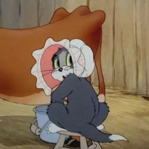 沙雕头像有个小孩子在路上踩影子