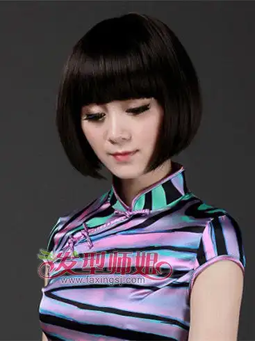 短发清纯头像女生贝雷帽