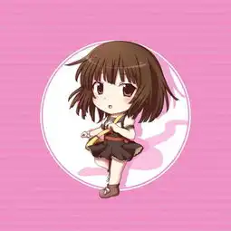 物语系列千石抚子腼腆妹q版少女头像a堆糖,美好生活研究所