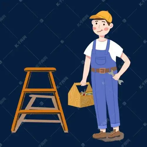 人物职业主题之维修工人插画素材图片免费下载千库网