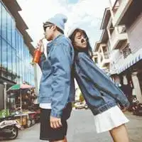 快乐女生头像情侣