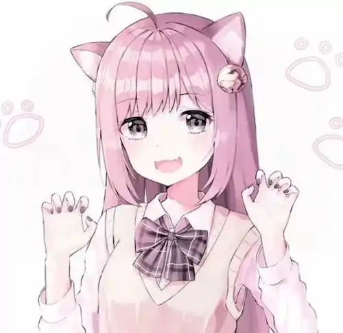 女高中生动漫头像没有人会永远陪你但永远会有人陪你